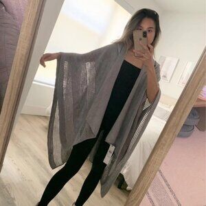 Calvin Klein Open Cape Cardigan NEW w/Tags